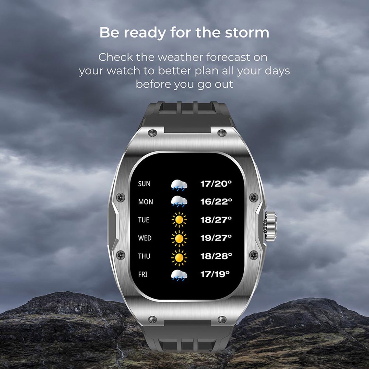 Smartwatch Hero AMOLED - Black
