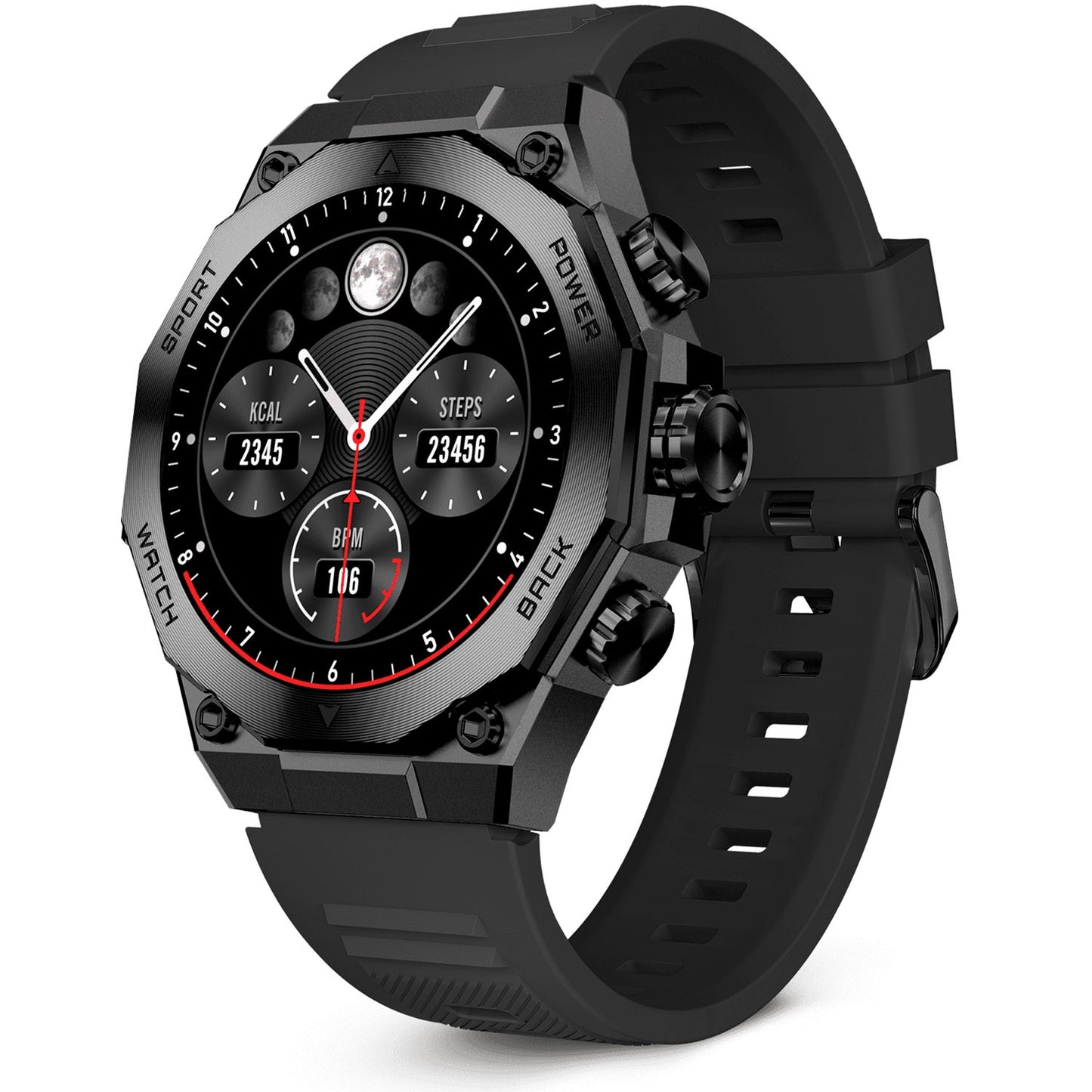 Smartwatch Titanium - Black