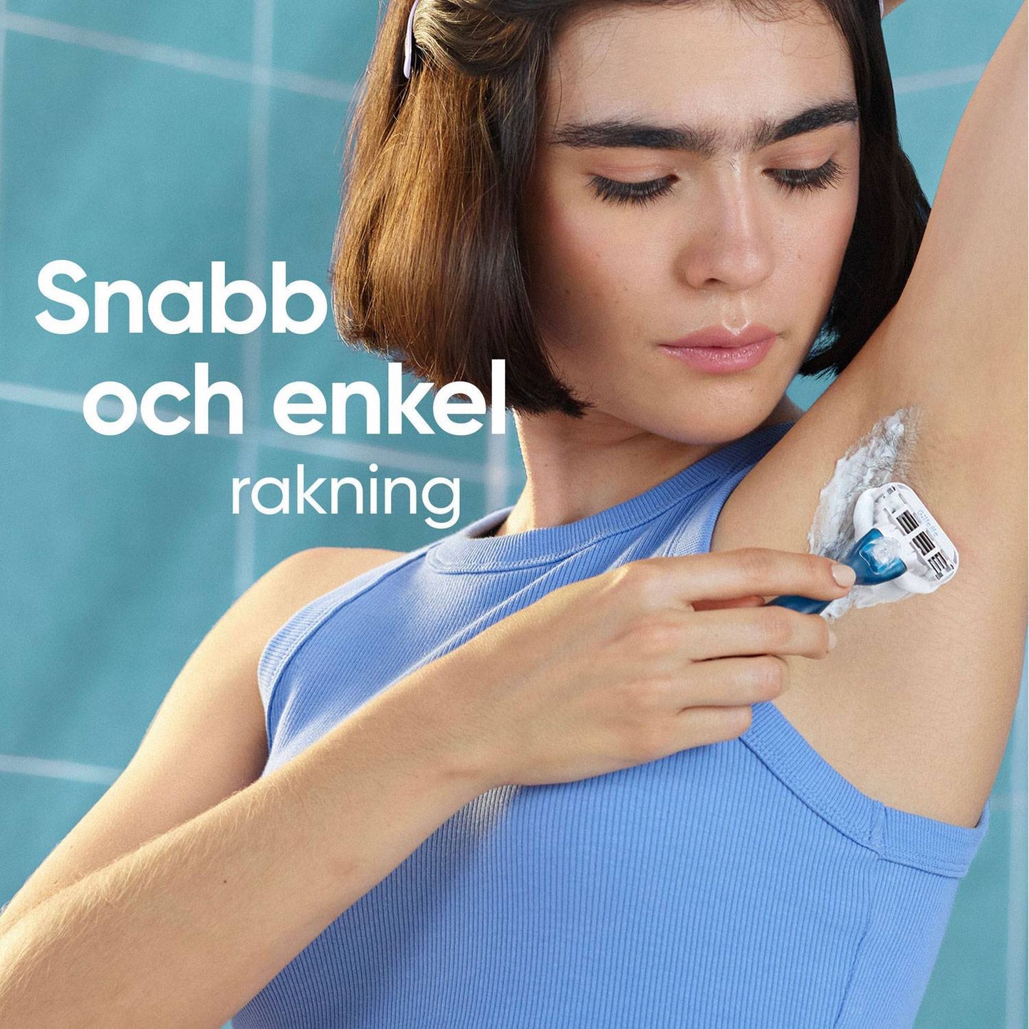 Smooth razor + 2 razor blades