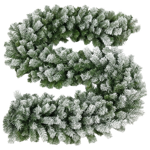 Snow-Covered Christmas Garland, 270cm, Flexible PVC