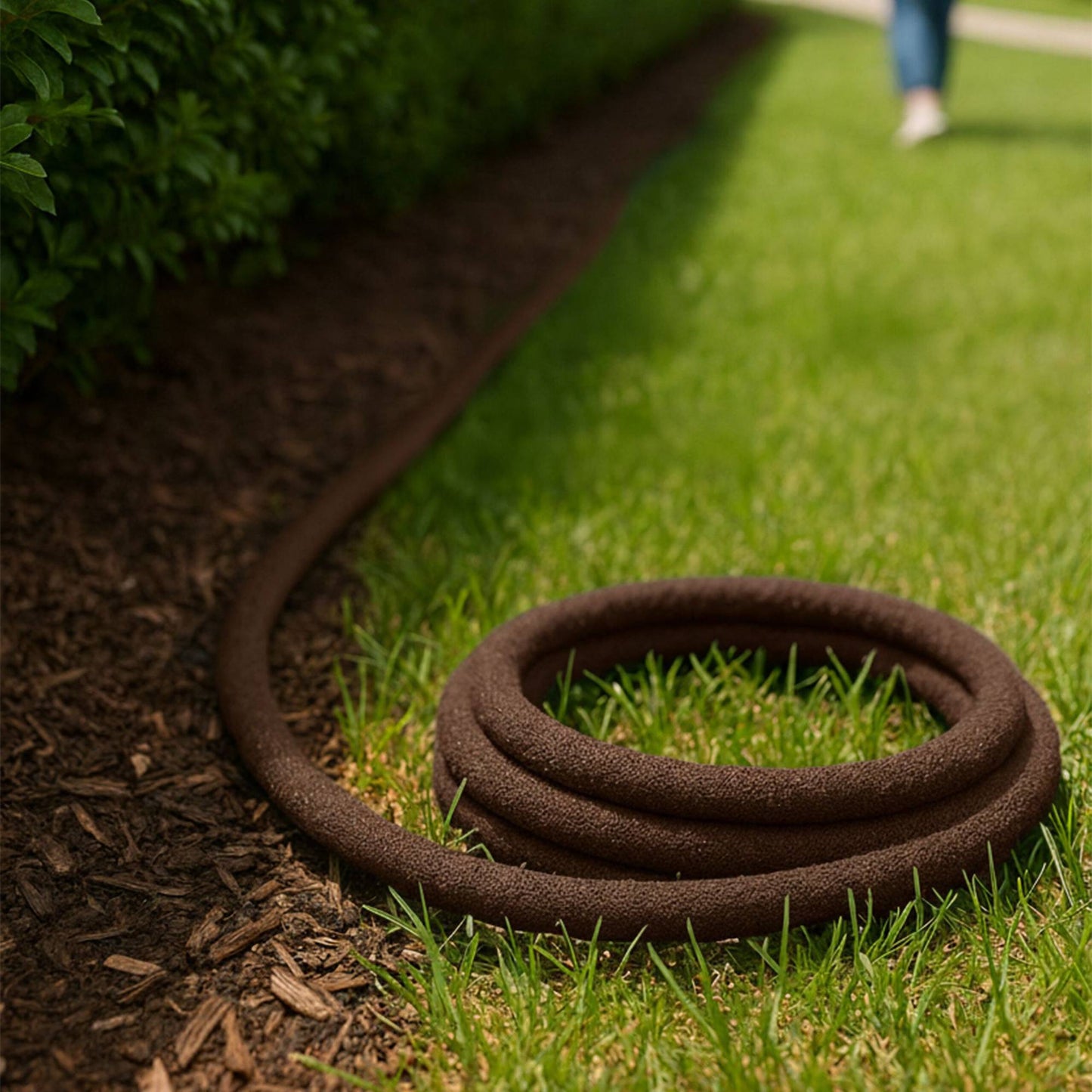 Soaker Hose for Hedges and Flower Beds, 50ft