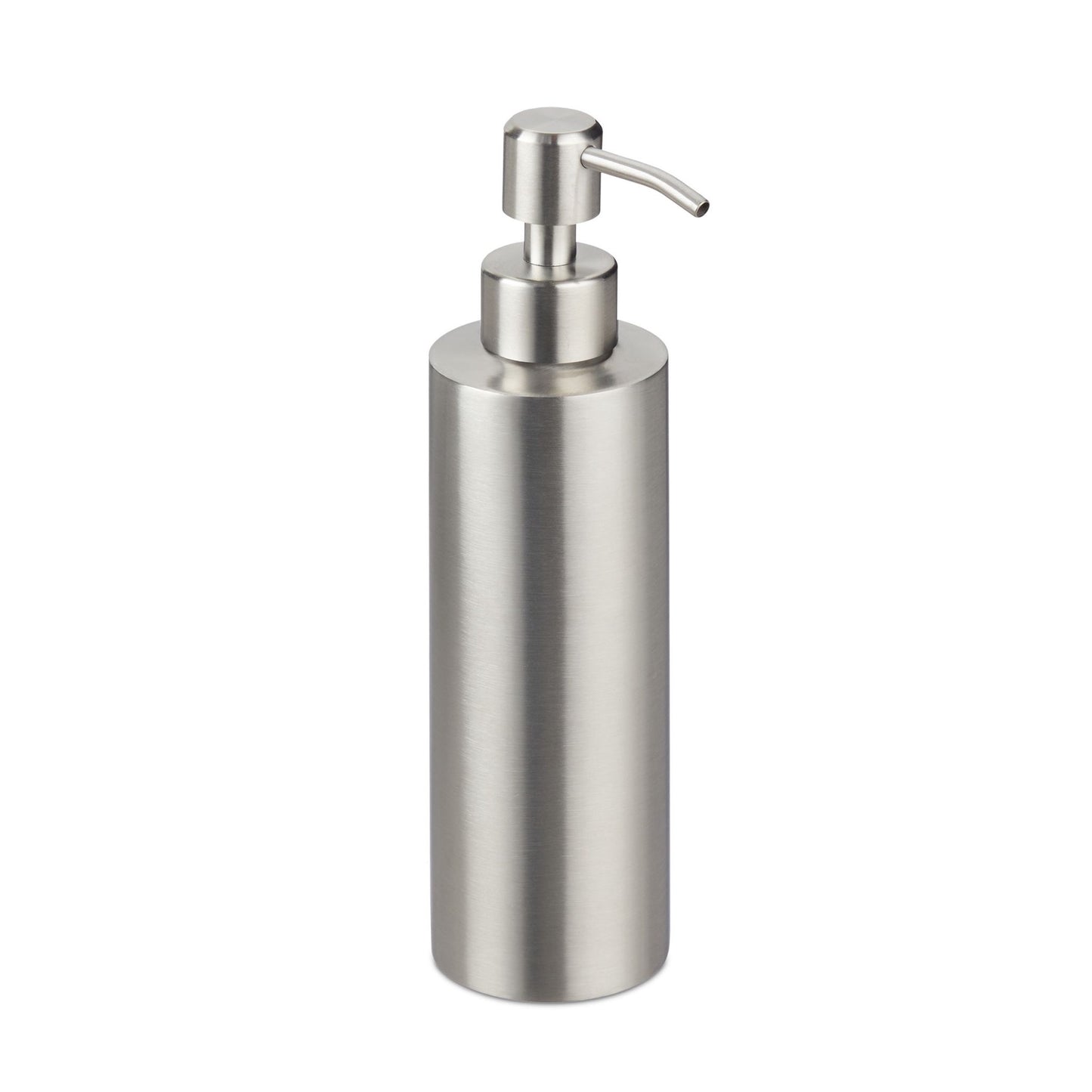 Soap pump in stainless steel
