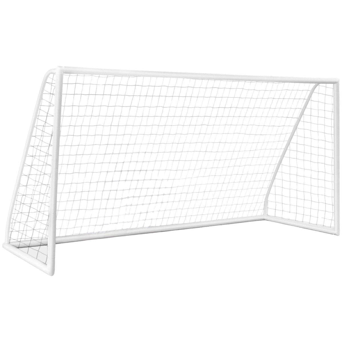 Soccer Goal 365x182 cm with Durable Net & Stakes