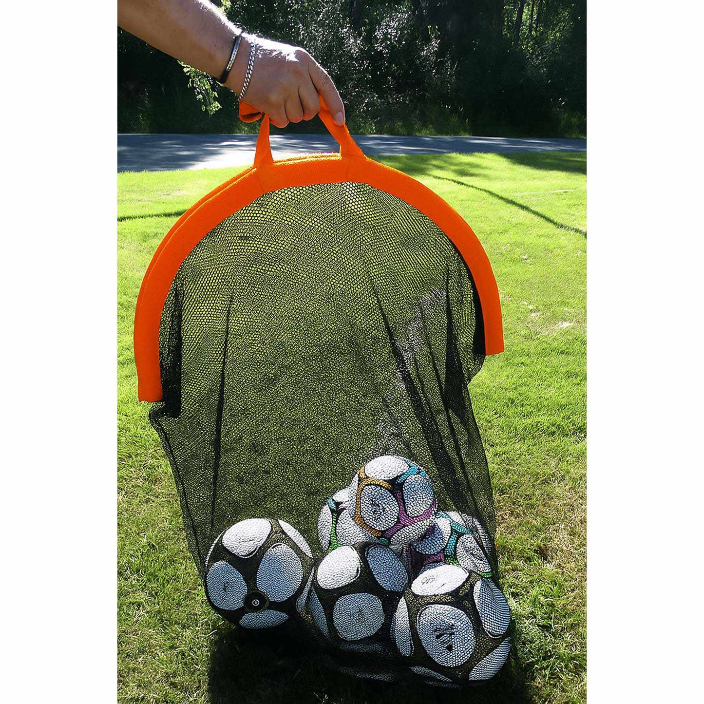 Soccer Target & Ball Bag – Holds 10 Size 5 Balls