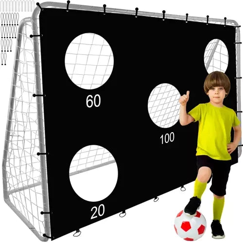 Soccer goal + accuracy mat 21268