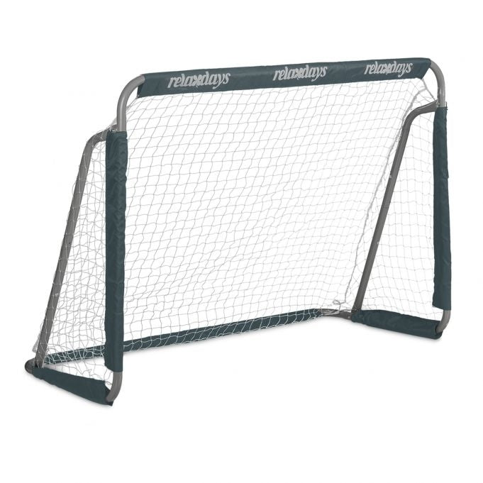 Soccer goal in gray