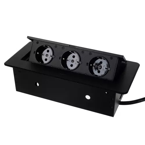 Socket hidden in the countertop - triple Izoxis 21659