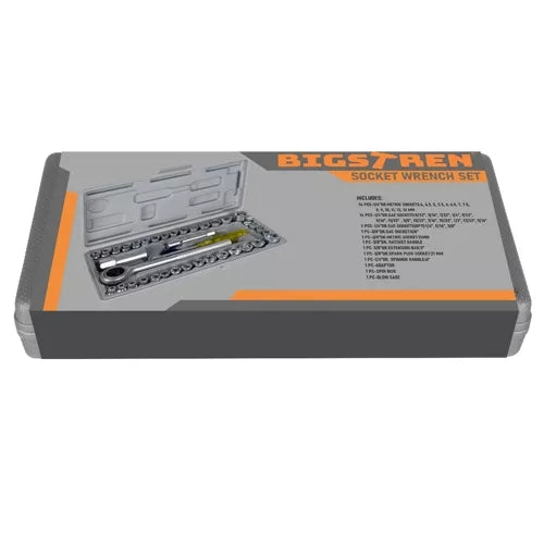 Socket wrench set - 40 pcs. Bigstren 19168