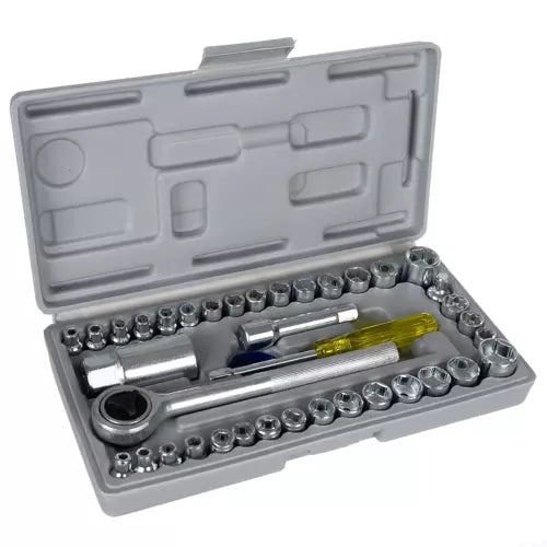 Socket wrench set - 40 pcs. Bigstren 19168