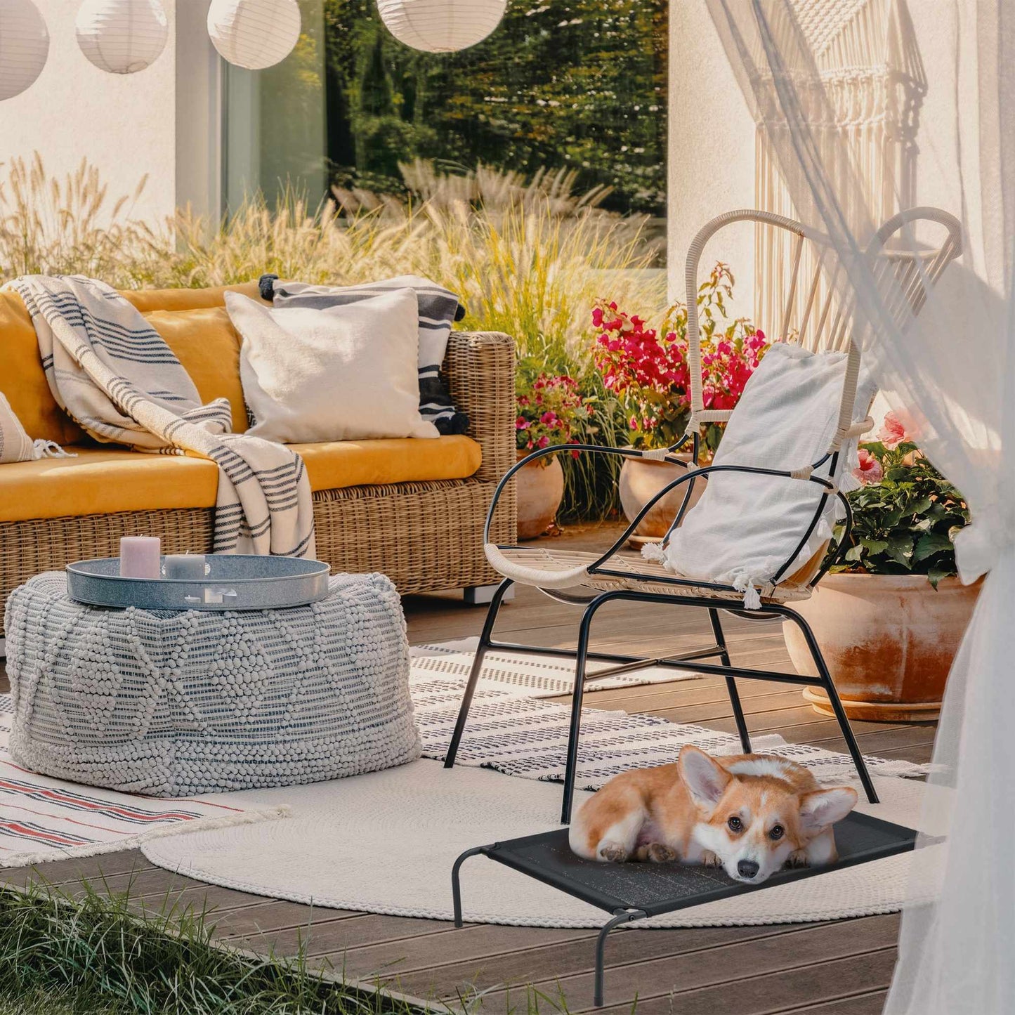 Sofa for outdoor dogs up to 35 kg