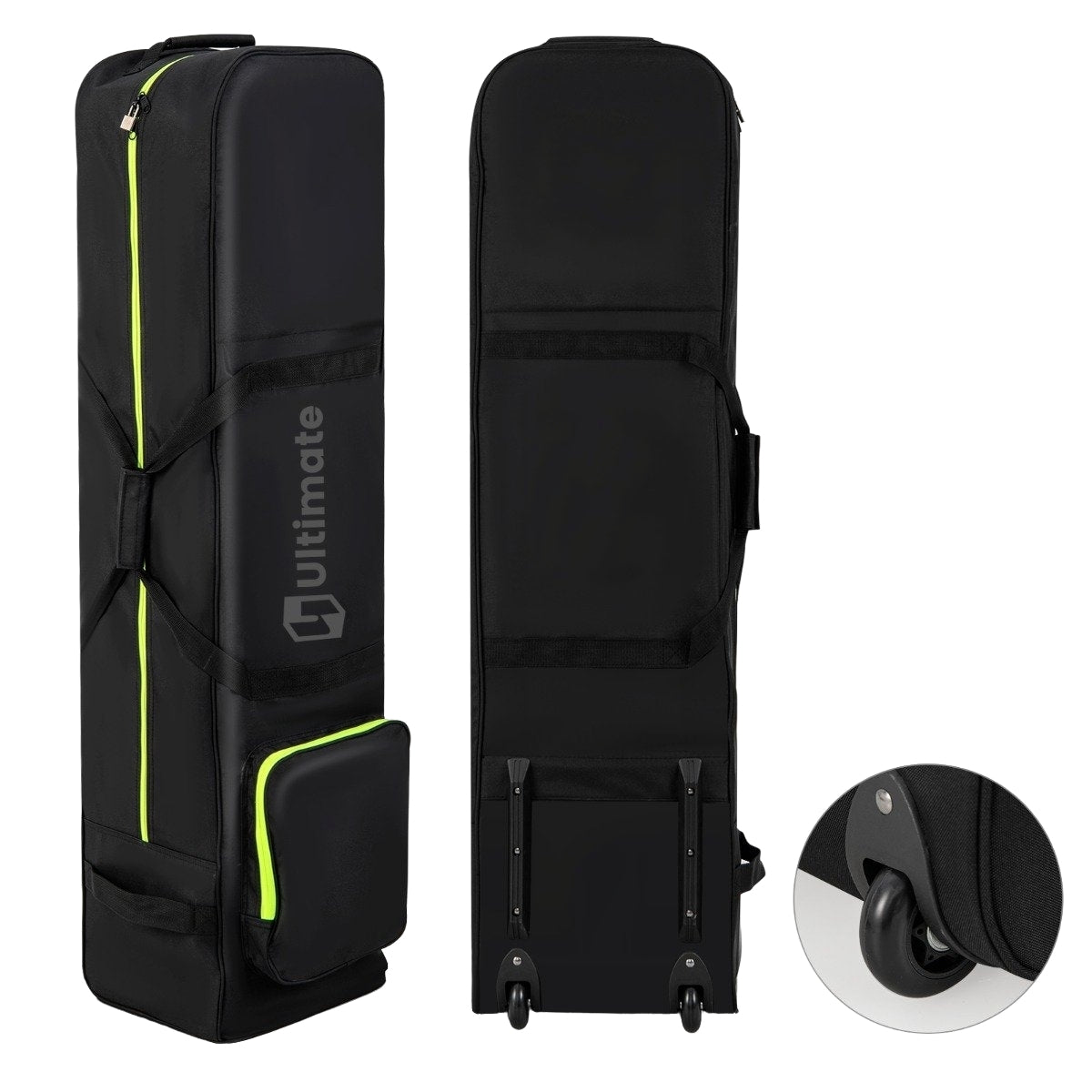 Soft Golf Travel Bag with Wheels, Waterproof, Padded Protection