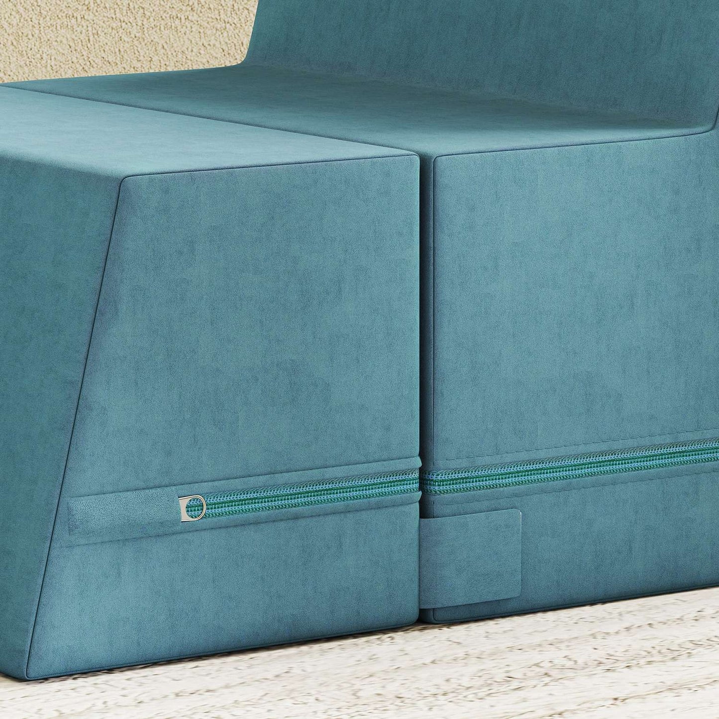 Soft Play Block Set for Toddlers, Faux Leather, Foam