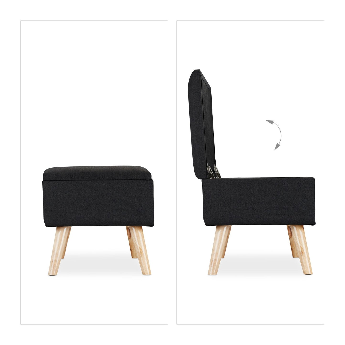 Soft bench with storage
