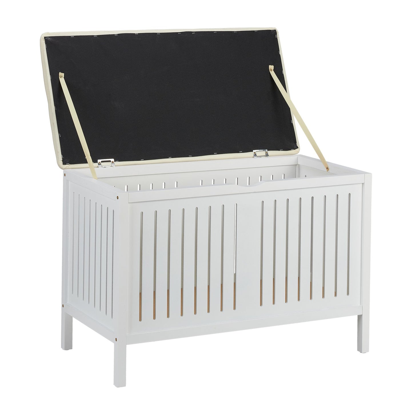 Soft bench with storage