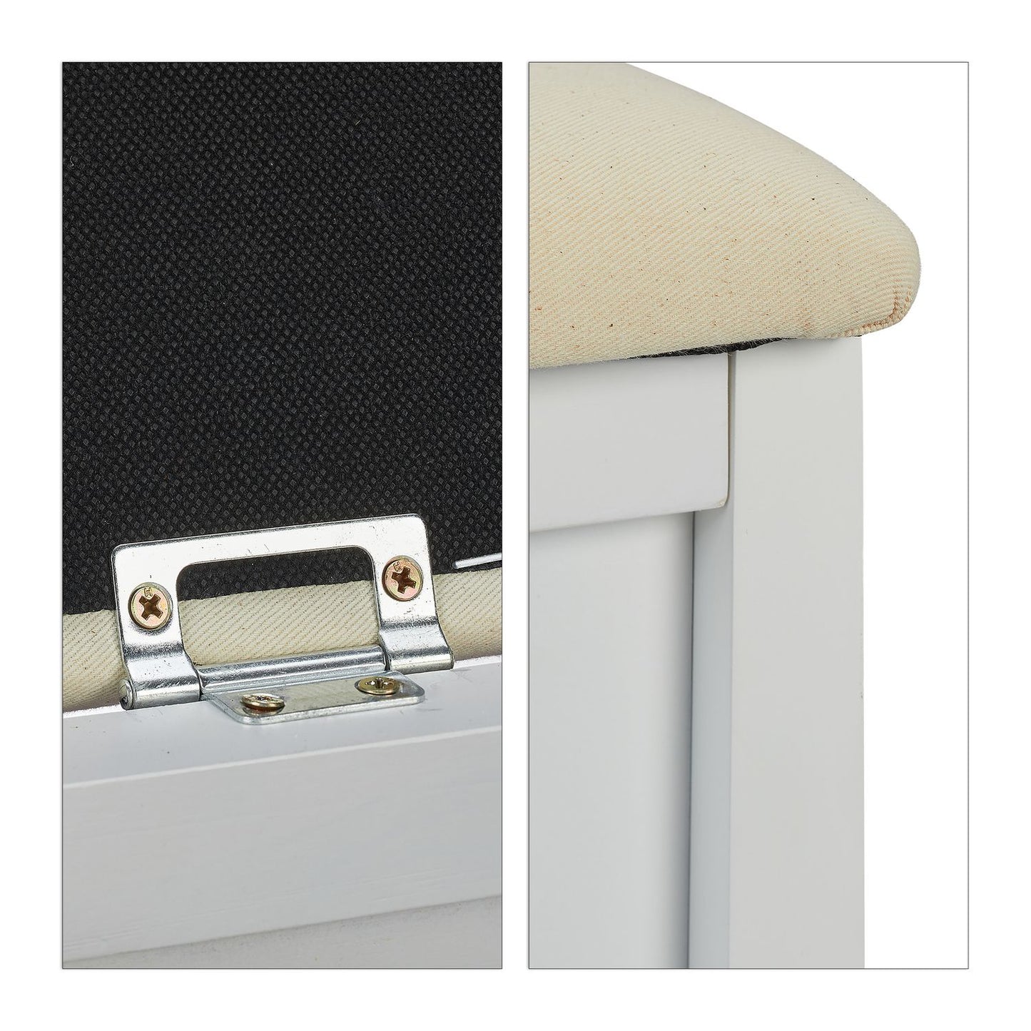 Soft bench with storage