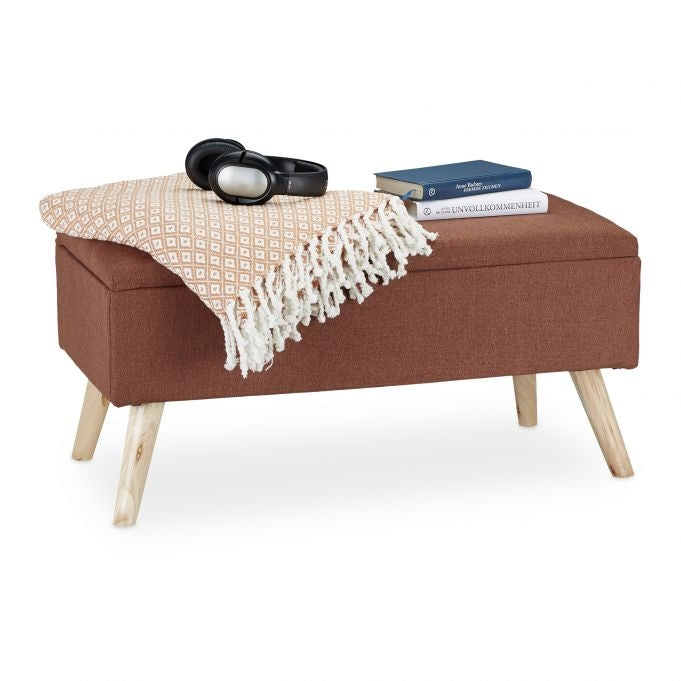 Soft bench with storage
