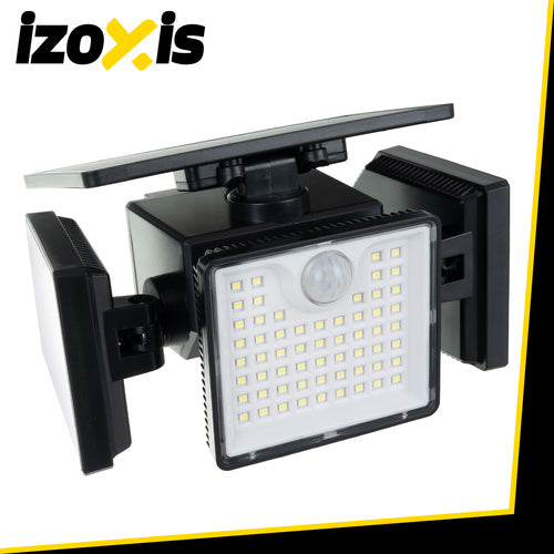 Solar Lamp 167 LED, 500lm, Motion Sensor, Remote