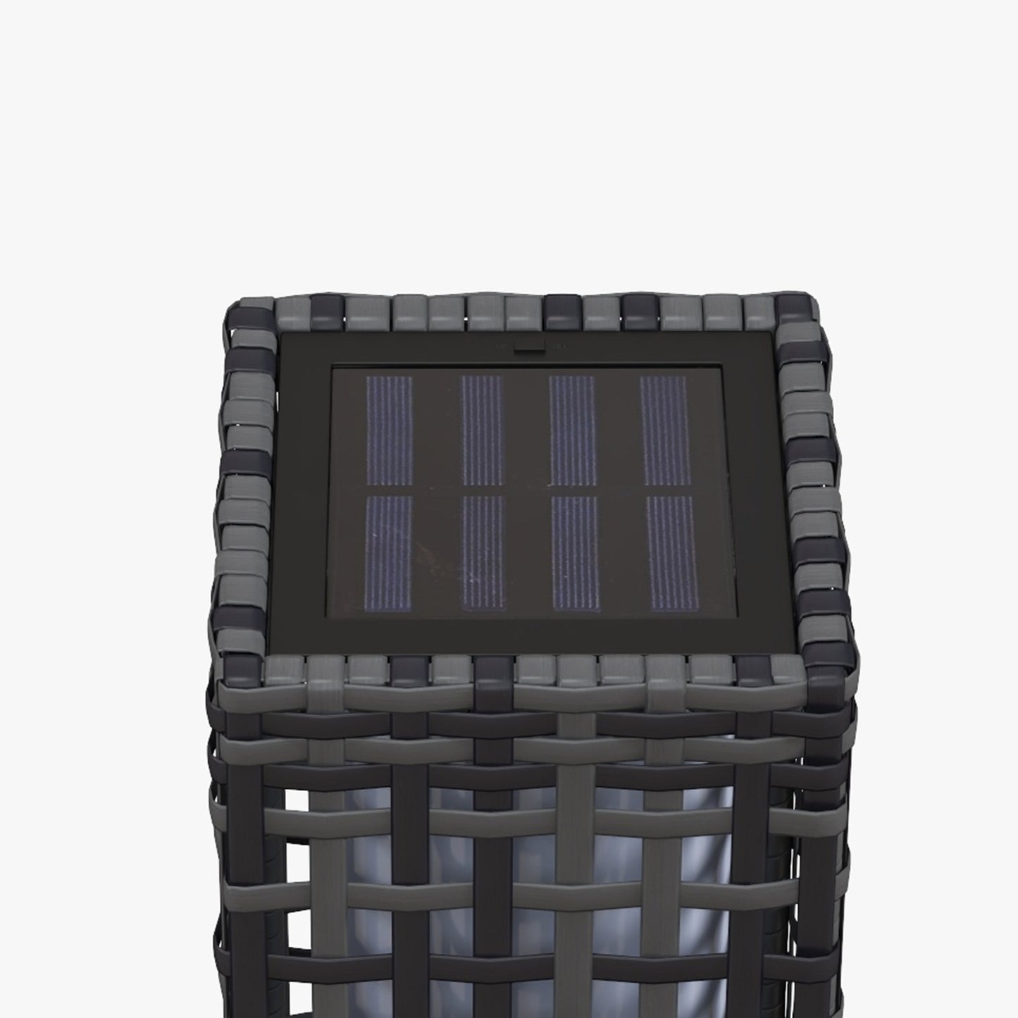Waterproof Rattan Solar Path Light, Auto Sensor LED Lamp