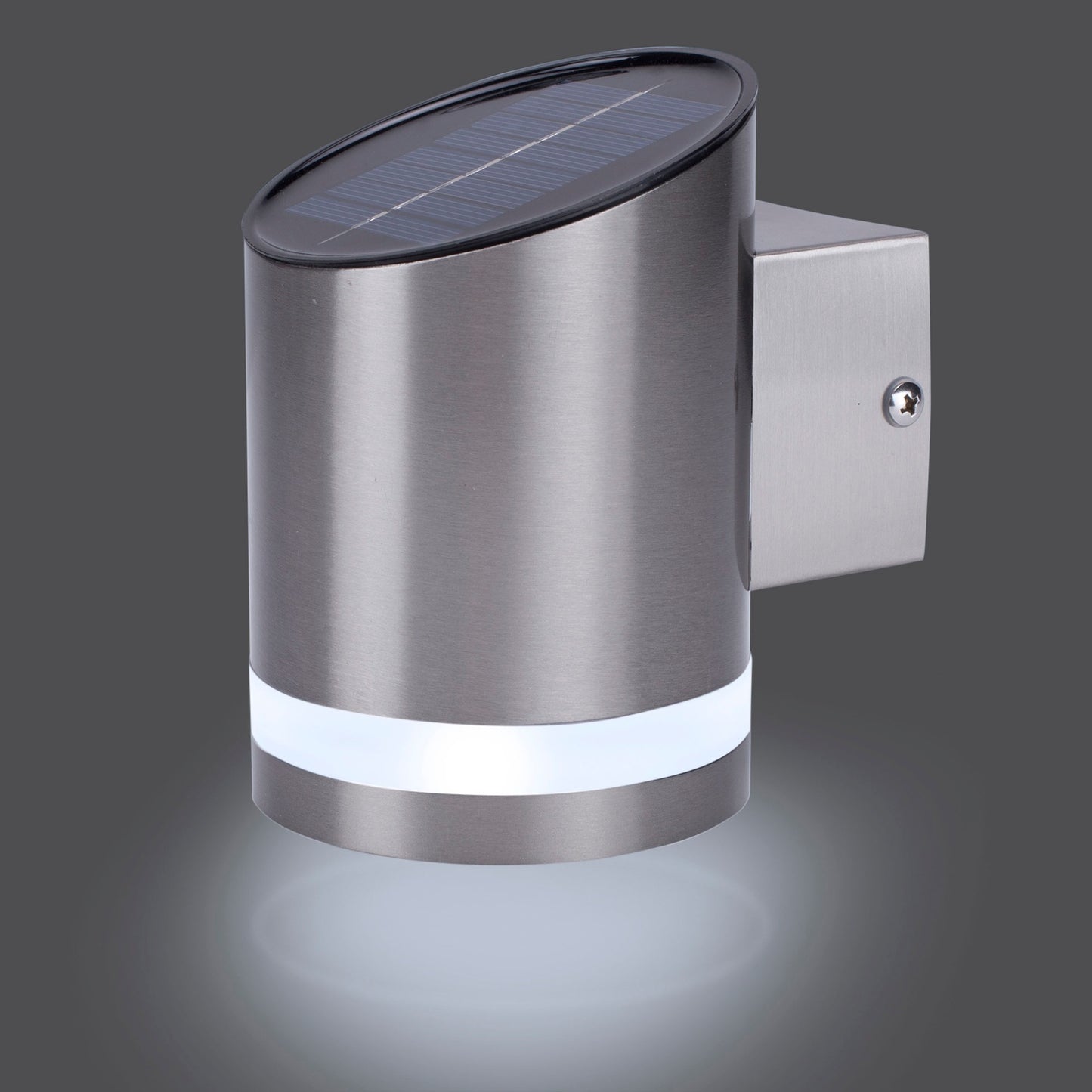 Solar cell lighting Wall mounted Angled 35lm