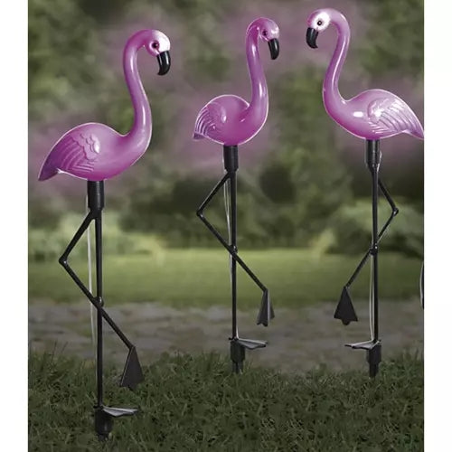 Solar garden lamp - flamingo Gardlov 21151