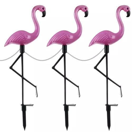 Solar garden lamp - flamingo Gardlov 21151