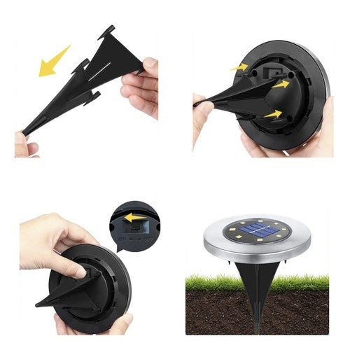 Solar garden lights - 12 pcs. Gardlov 24001