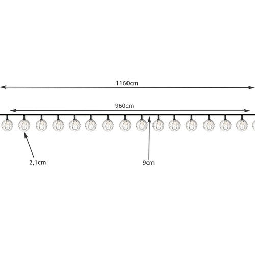 Solar garland 12m IP65 Gardlov 24010