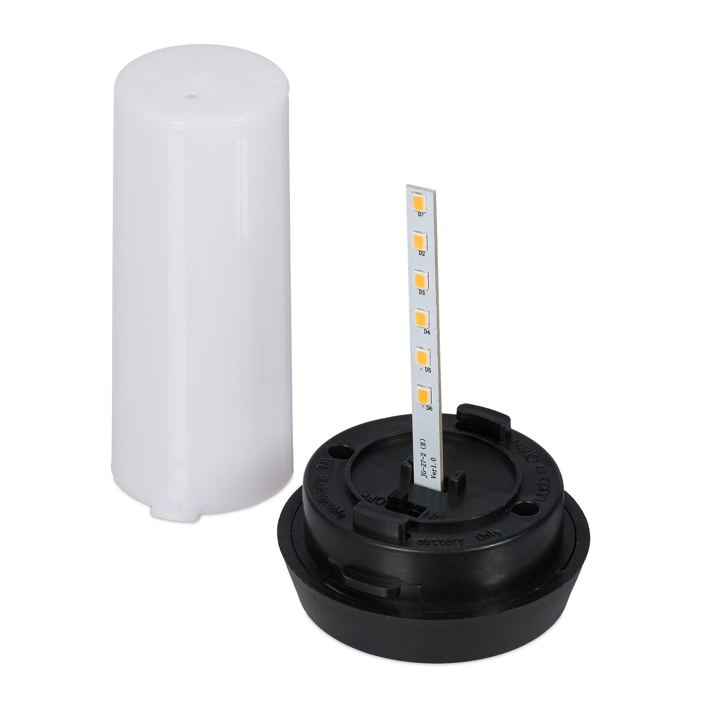 Solar lamps torches 6-pack