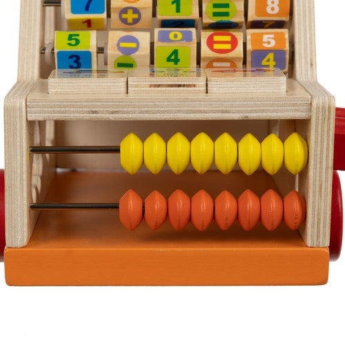 Sorter - wooden car Kruzzel 22652