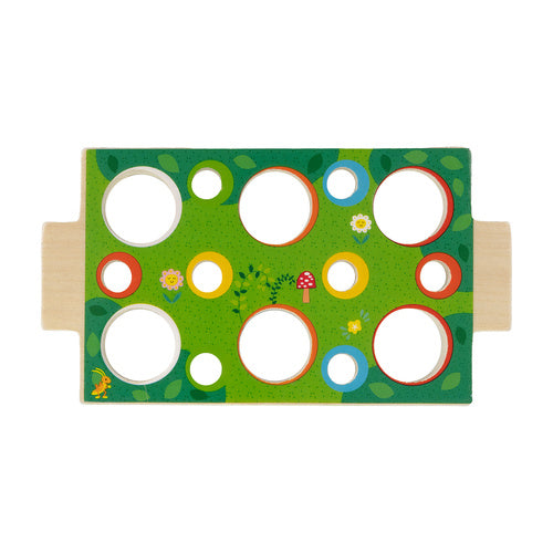 Sorter - wooden car Kruzzel 26250