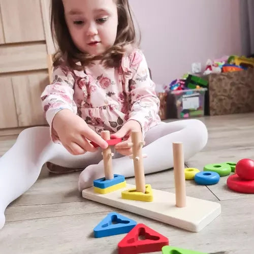 Sorter - wooden puzzle Kruzzel 19870