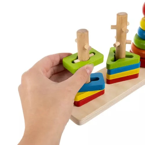 Sorter - wooden puzzle Kruzzel 19870