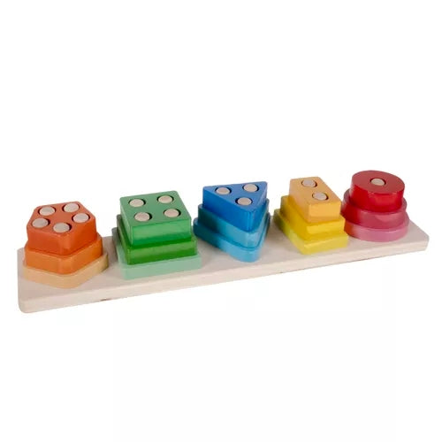 Sorter - wooden puzzle Kruzzel 22492