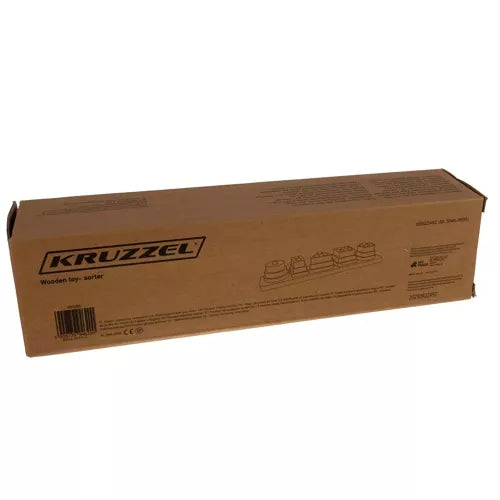 Sorter - wooden puzzle Kruzzel 22492