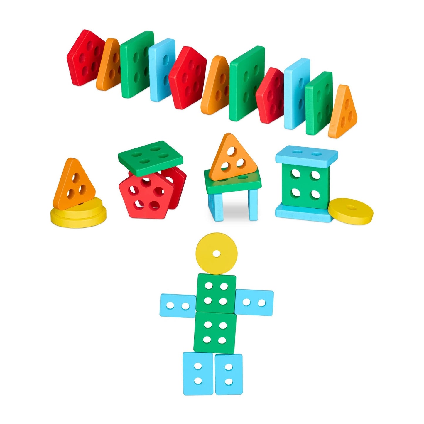 Sorting and stacking toys
