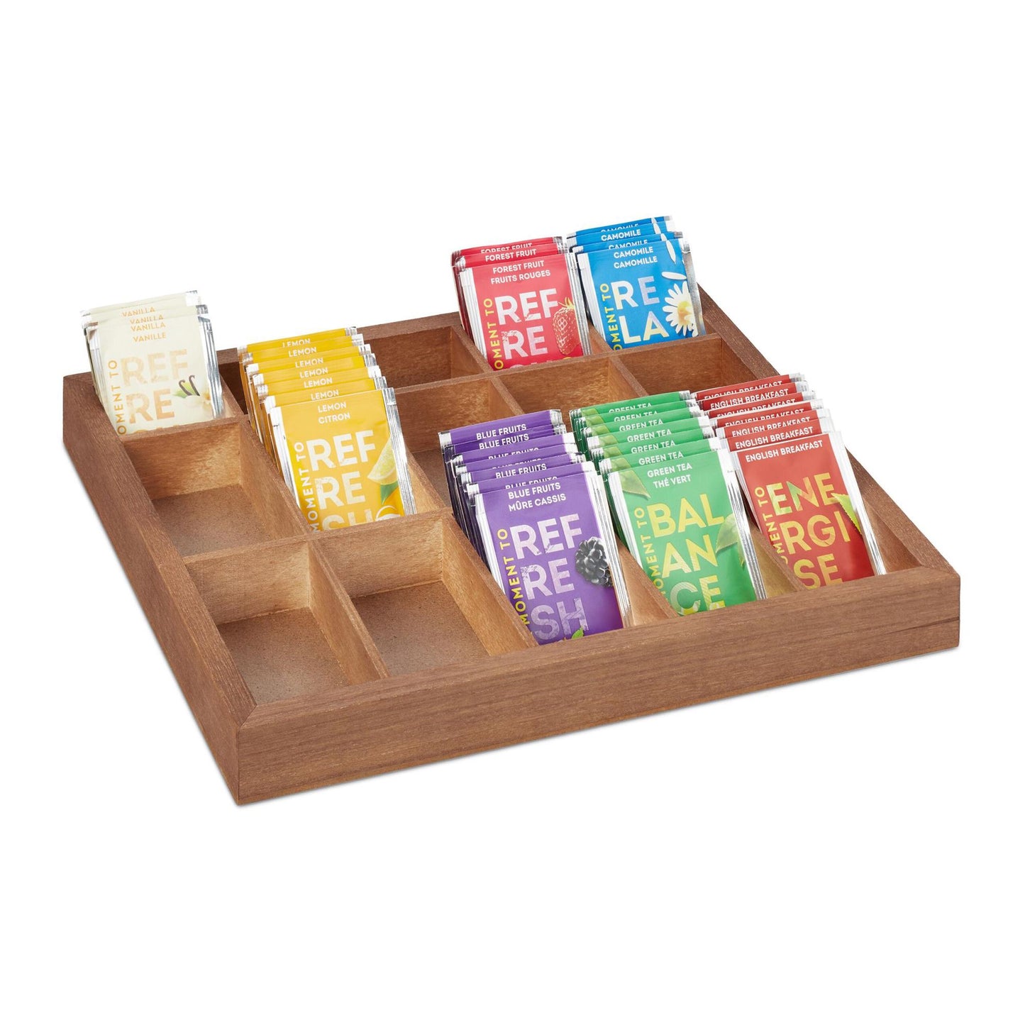 Sorting box in wood