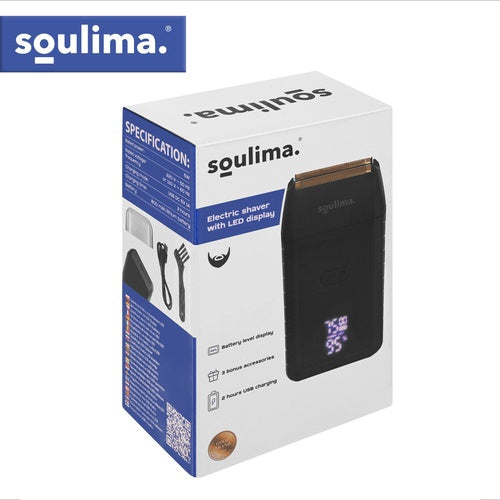 Soulima Beard Shaver with LED Display
