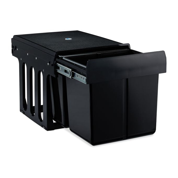 Source sorting with 2 waste bins