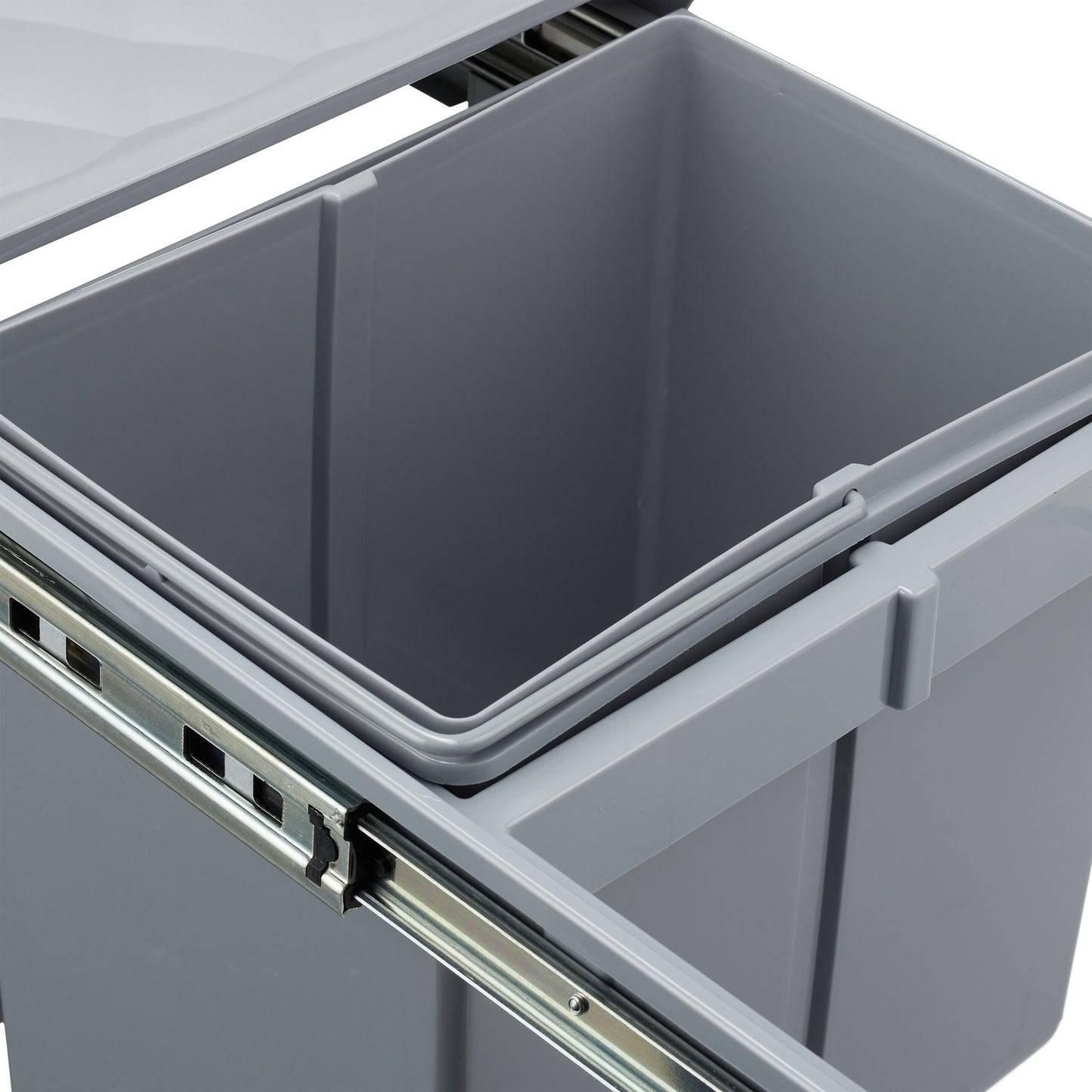 Source sorting with 2 waste bins