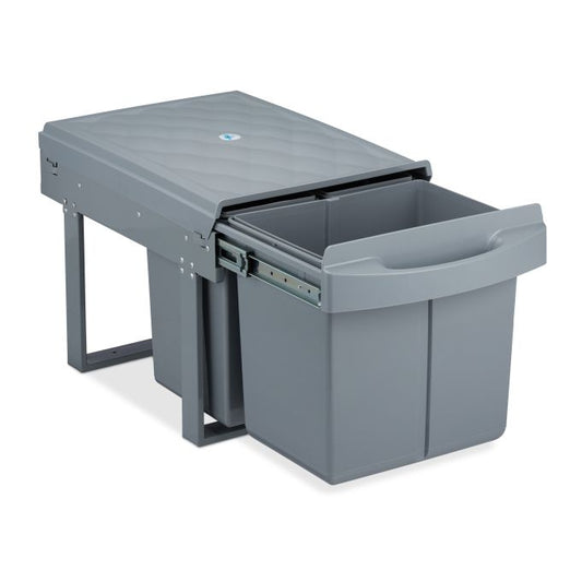 Source sorting with 3 waste bins