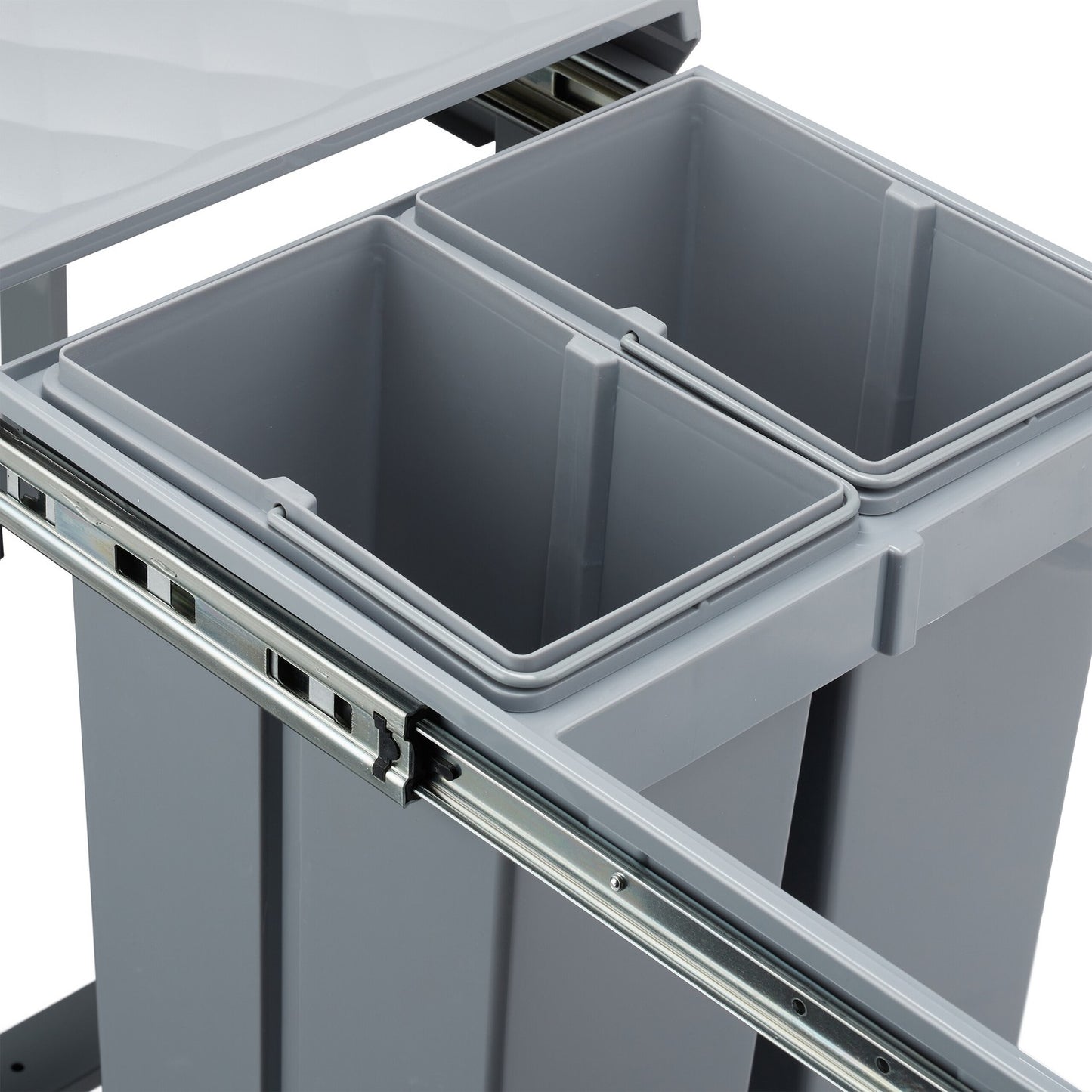 Source sorting with 3 waste bins