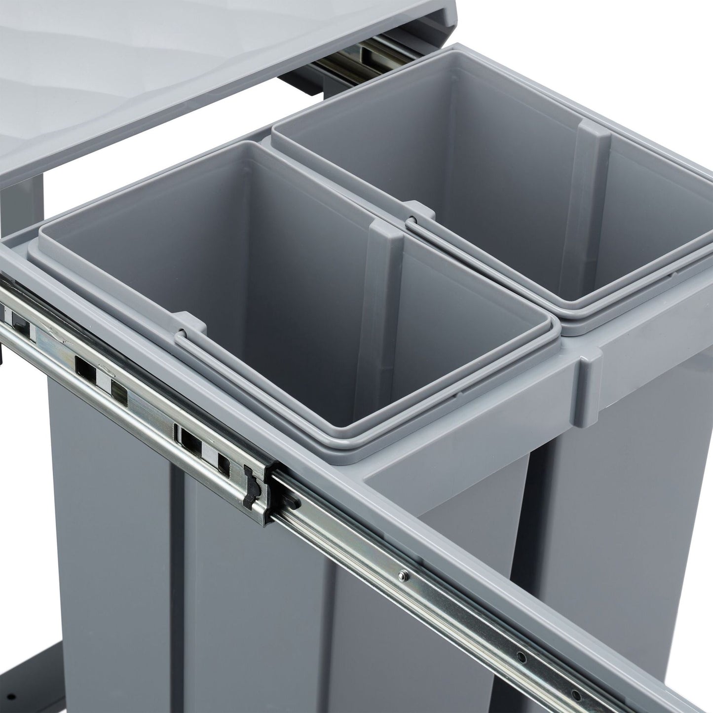 Source sorting with 3 waste bins