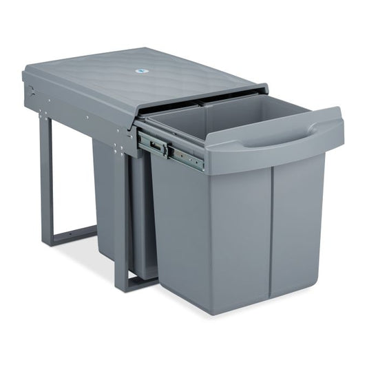 Source sorting with 3 waste bins