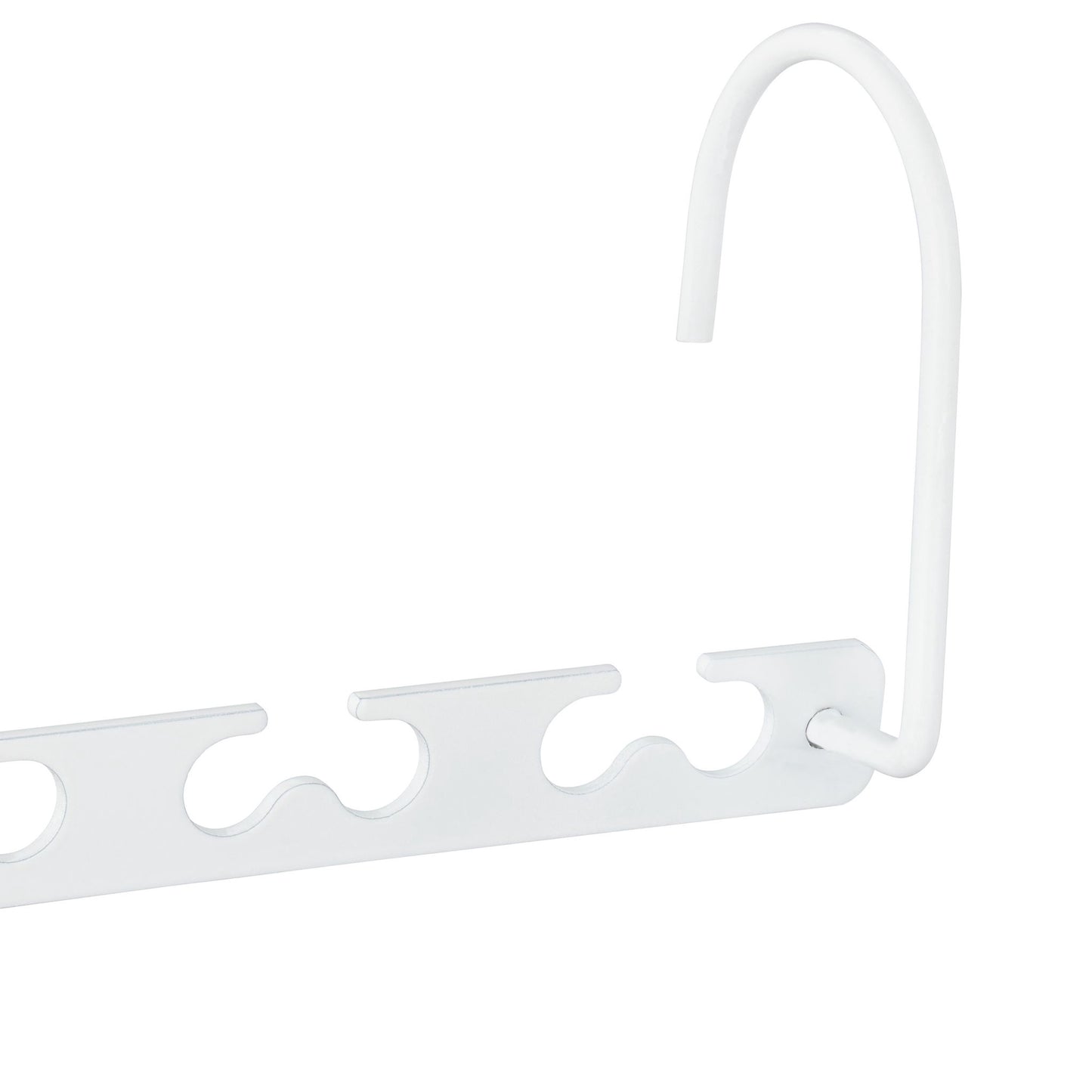 Space-saving metal hangers - set of 6
