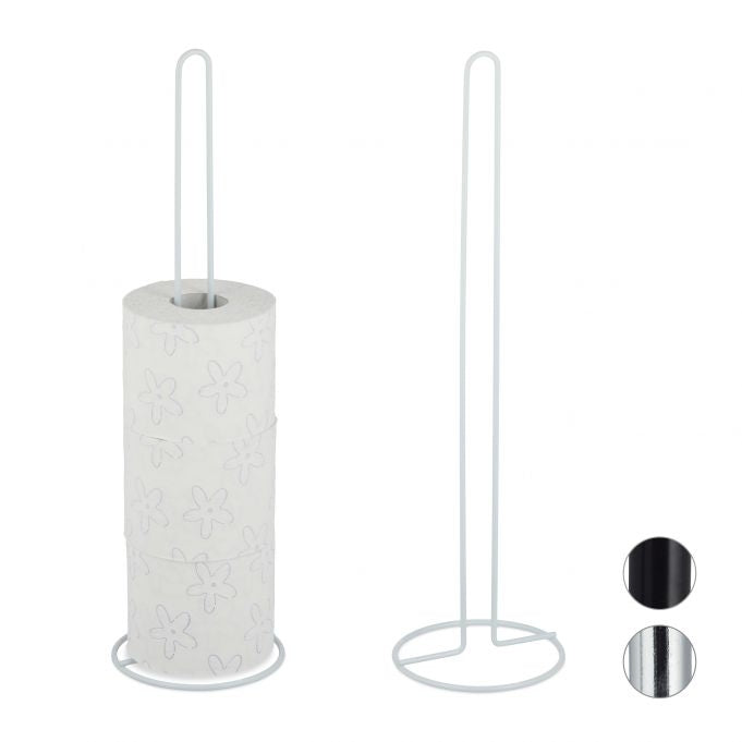 Spare roll holder set of 2 for bathroom