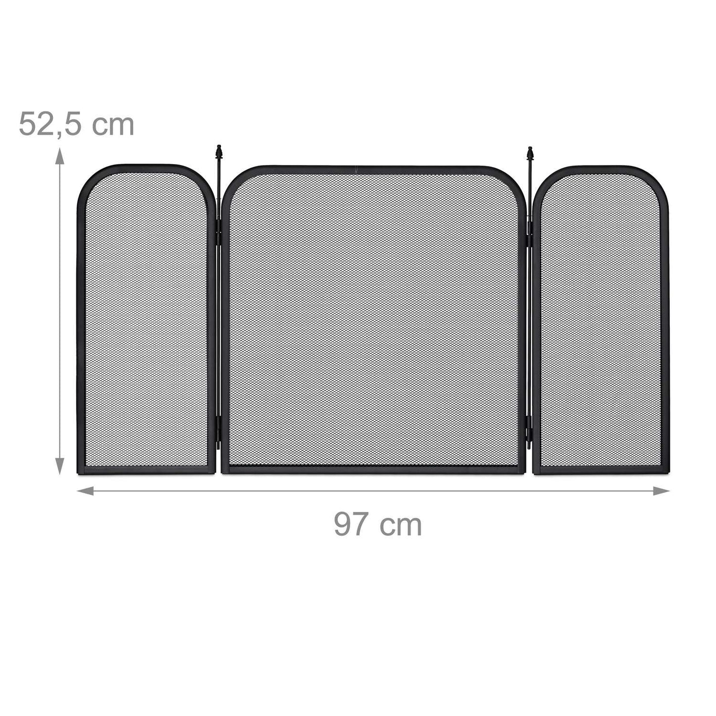 Spark protection grid in three parts