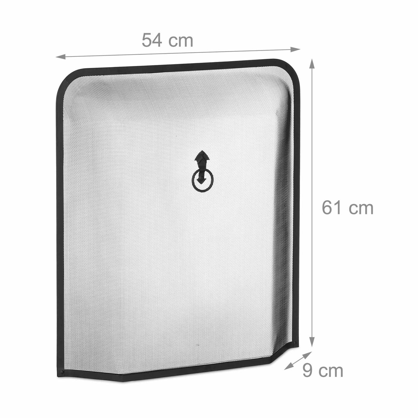 Spark protector for fireplace