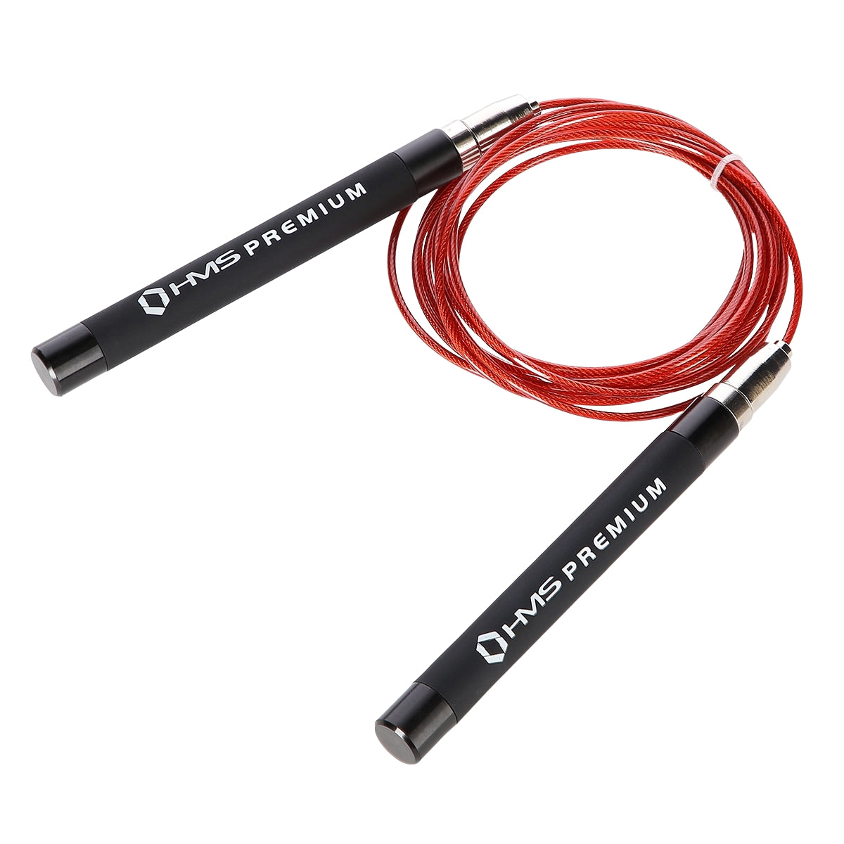 Speed Jump Rope, Black/Red, Adjustable Length