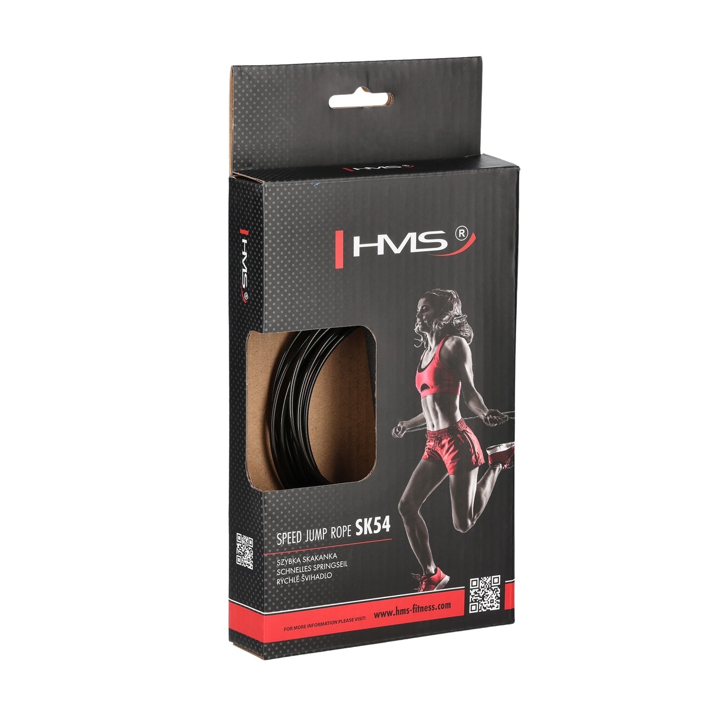 Speed Jump Rope, Red – Adjustable Fitness Tool