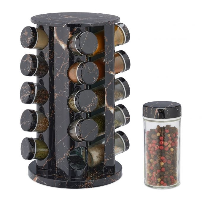 Spice carousel in marble look